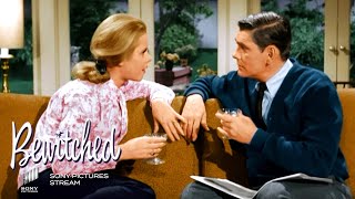 Sam plans to teach Darrin a lesson about his strange thoughts on Witchcraft | Bewitched  TV Show