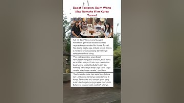 BAIM WONG Remake Film Korea Tunnel #fyp #viralshorts #shorts #artis #baimwong