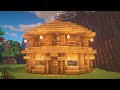 Minecraft: How To Build a Round Starter House Easily | Building Tutorial