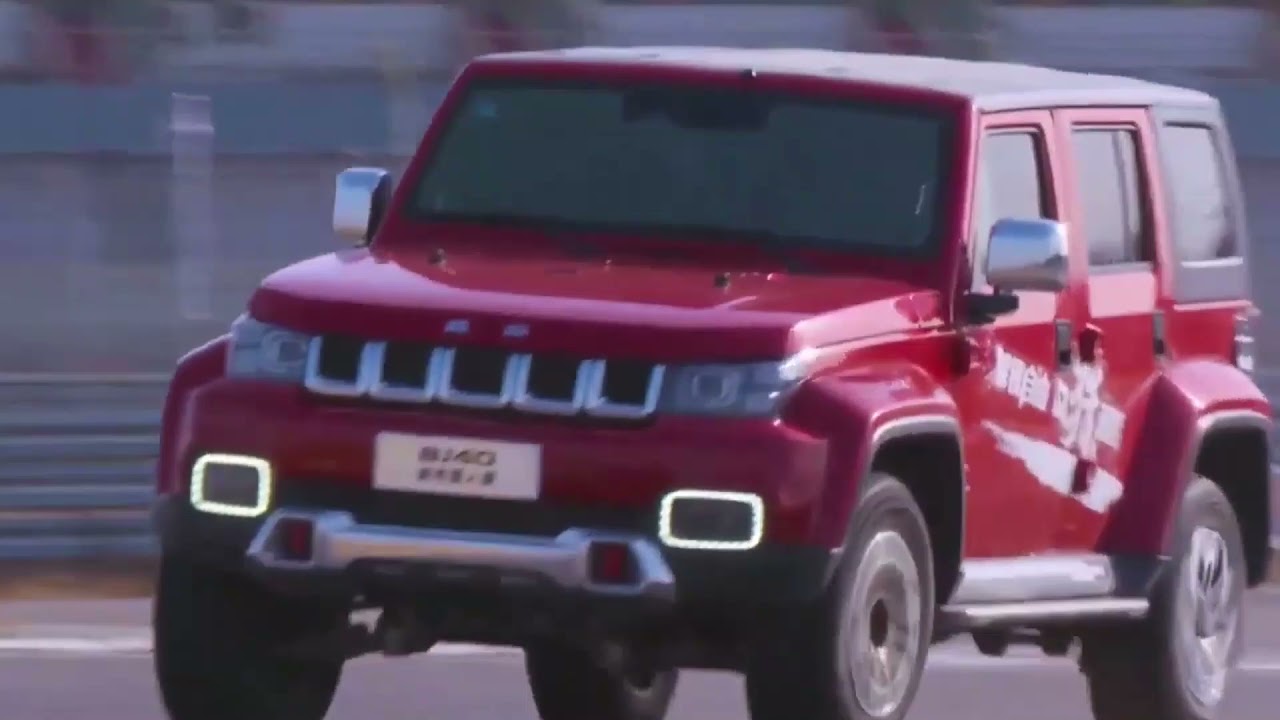 Baic bj40 видео