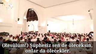 Hâlid El Celil Zümer Sûresi 30-34