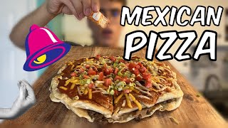 Taco Bell MEXICAN PIZZA....But BIGGER and better The Taco Bell Mexican Pizza At Home But Way Bigger Way Better Sam The Cooking Guy
