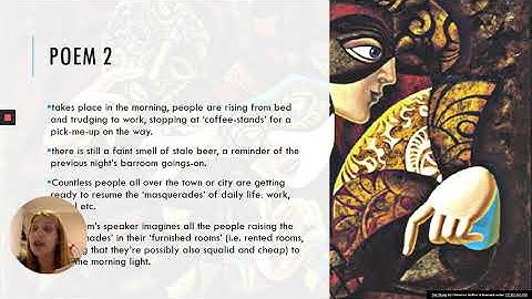 TS Eliot Preludes Analysis