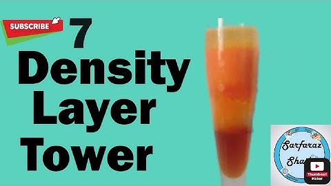 7 Layer Density Tower/easy/at home.