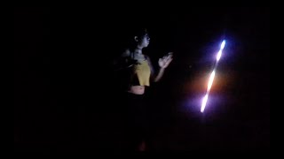 LED Leviwand Forest Flow | MoodHoops Future Wand in the Dark Malaysian Jungle
