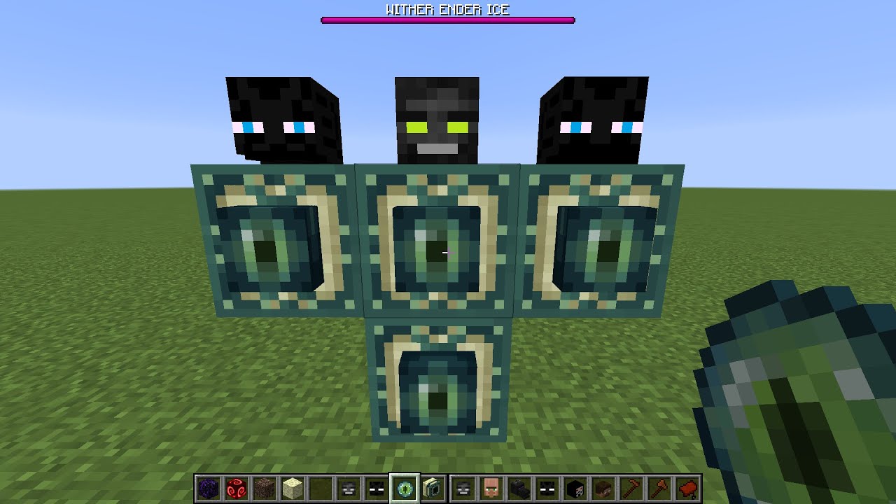 what if you create a SPIRAL WITHER ENDERMAN in MINECRAFT - YouTube