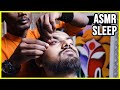 ASMR SLEEP HEAD MASSAGE | SHAMPOO and FACE TREATMENTS