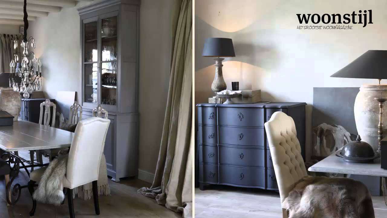 Fonkelnieuw Binnenkijken in een landelijk interieur - YouTube QZ-57