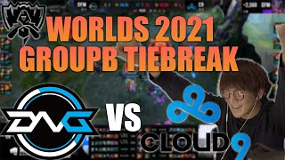 LoL Worlds2021 - 歴史的瞬間を共に!!じゃすぱーと見るWorlds2021 Play-In Group B Tiebreak  DFM VS C9