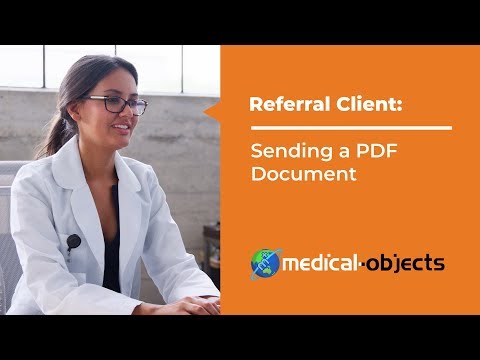 Referral Client: Sending a PDF Document