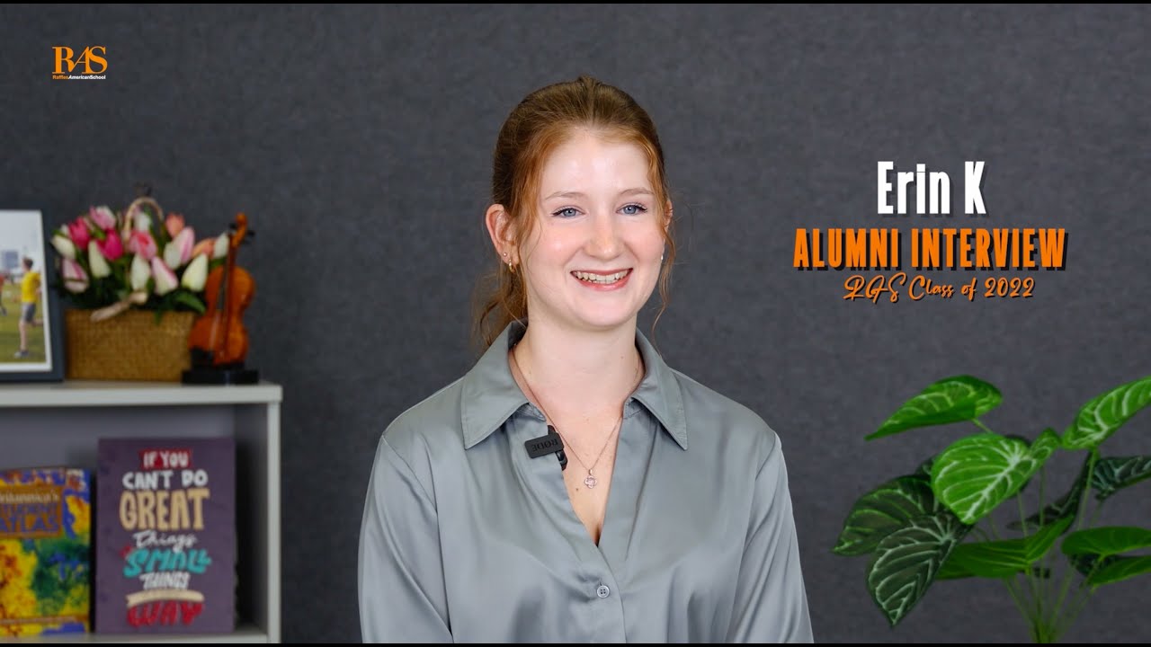RAS Alumni Interview -Erin Class of 2022 - YouTube