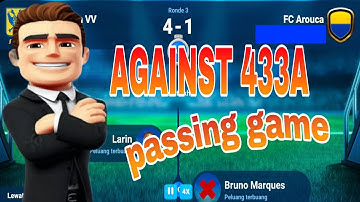 OSM BEST TACTIC 2022 : HOW TO BEAT 433A PASSING GAME  (PLAY HOME)