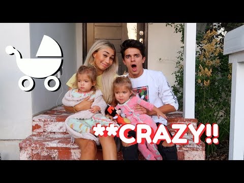 BECOMING PARENTS FOR 24 HOURS!! (W/ MyLifeAsEva) | Brent Rivera