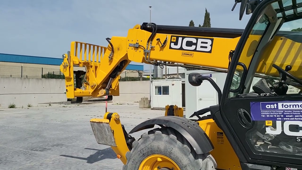 Vidéo préparation à la conduite et examen caces d'un chariot Télescopique engin de chantier F  R 482