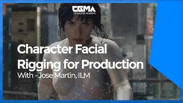 CGMA | Character Facial Rigging With Jose Martin