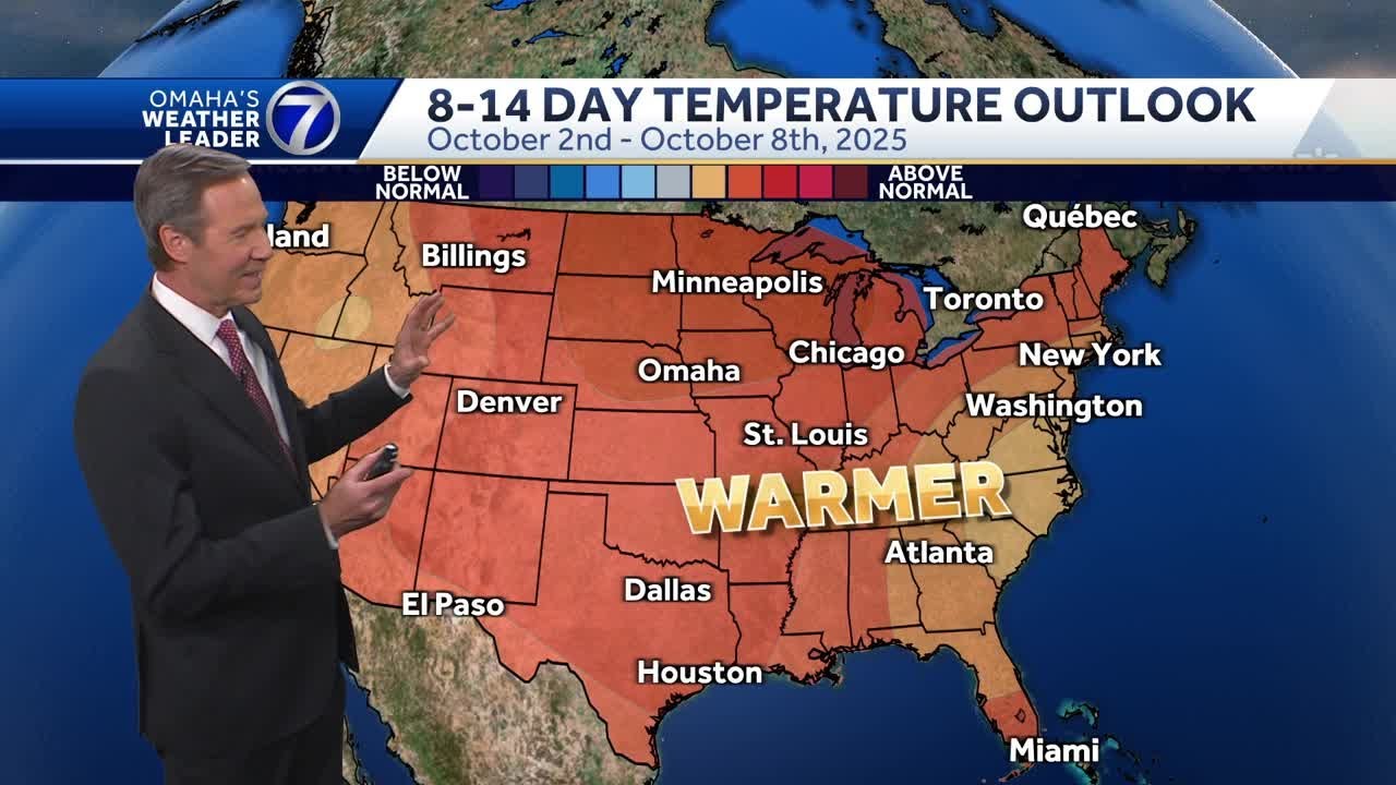Warmer weather ahead for Omaha - YouTube