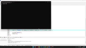 C++ da Basit Hesap Makinesi Yapımı