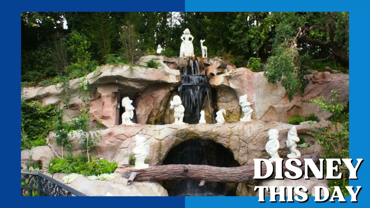 Snow White Wishing Well and Grotto | DISNEY THIS DAY | April 9