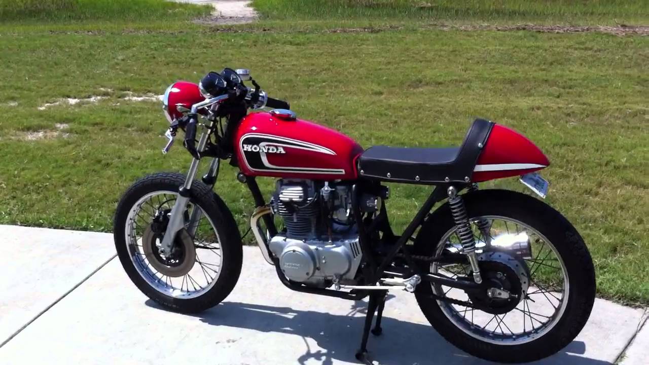 1974 Honda CB360 "6er" Cafe Racer - YouTube