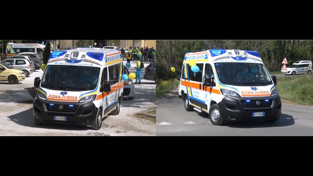 Inaugurazione Nuova Ambulanza Misericordia Crespina 2021