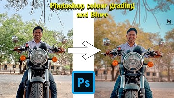 How to colour grading and  Blur Background in Photoshop like Expensive DSLR Camra | Photoshop