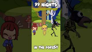 Day 1 vs 99 Nights in the forest Avatar world #funny #animation #99nights #challenge #avatarworld