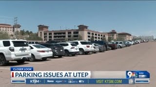 Details UTEP students frustrated over parking Update