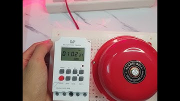 Hướng dẫn cài bộ hẹn giờ chuông báo trường học , giờ vào làm , tan làm công ty LW