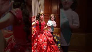 Meeting Elena - Disney World January 2018