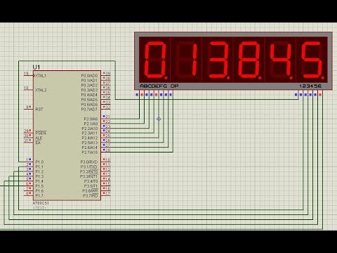 Program For Digital Clock Using 8051