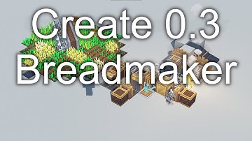 Minecraft Create 0.3 - Breadmaker