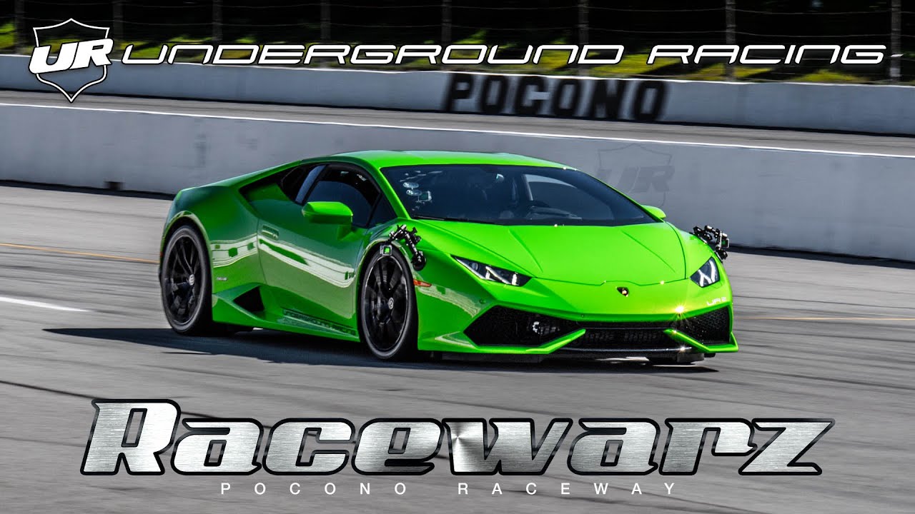 Underground Racing at Pocono Raceway for Racewarz YouTube