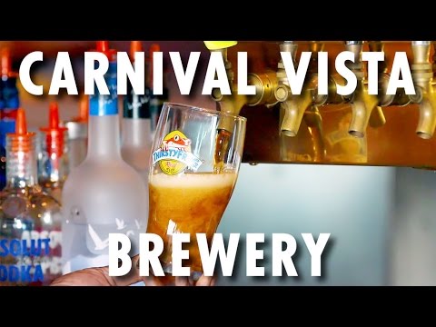 Carnival Vista Preview ~ Behind-the-Scenes: RedFrog Pub ~ Carnival Cruise Line ~ New Cruise Ship