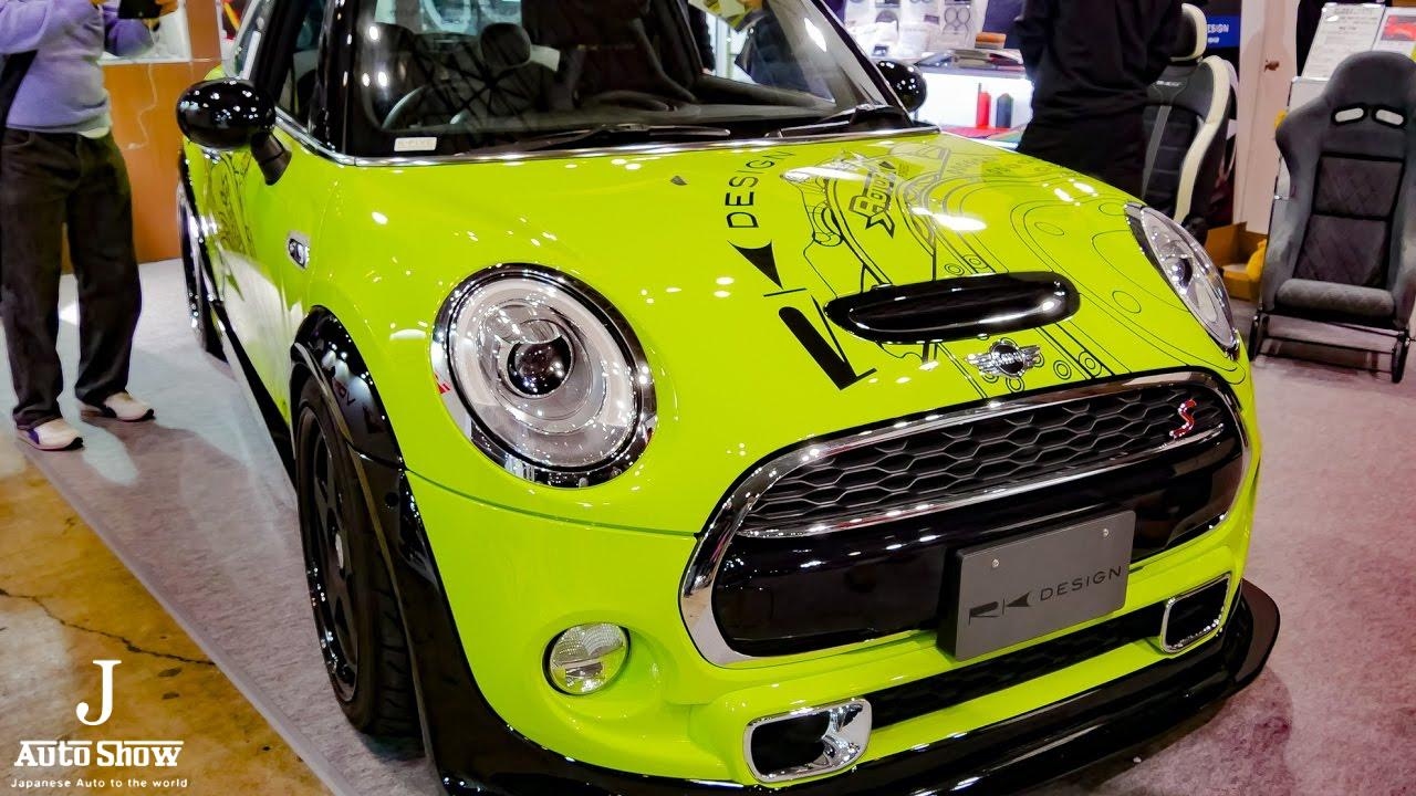 (HD)RK DESIGN MINI COOPER-S Wide body kit ミニクーパーSフルエアロ - 東京オートサロン2017 ...