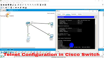 Configuring Telnet on a Cisco Switch in Packet Tracer | Technical Hakim #TelnetConfiguration