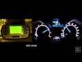Ford Fiesta mk6 1.6 Powershift 0-100 racelogic acceleration, 402m