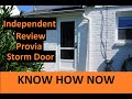 Provia Storm Door Review