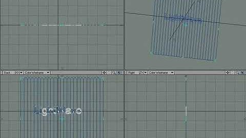 LightWave Proportional UV Map