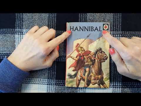 ASMR | (1) HANNIBAL - Ancient World History Whispered Vintage Ladybird Book (1974) - Part One