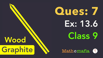Class 9 | Chapter 13 | Exercise 13.6 Question 7 | Surface Areas and Volumes - Cylinder | NCERT Maths
