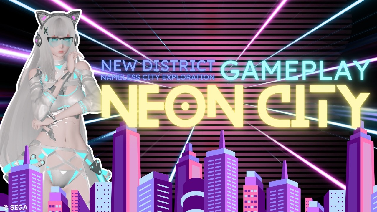 [PSO2:NGS] New Neon City District Gameplay - YouTube