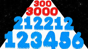 Crowd Number Run 3D vs Giant Rush - Level Up Number (Freeplay, Max Level)