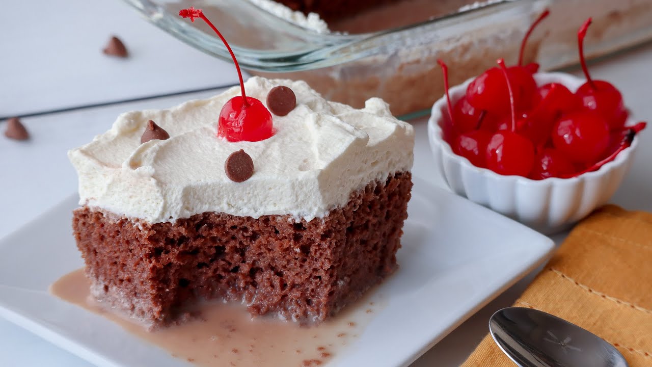 Pastel Tres leches de Chocolate YouTube