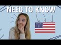 Things you should know before moving to usa