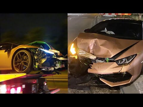 DAVE ROELVINK RIJDT MOBICEP'S LAMBORGHINI TOTAL LOSS!!