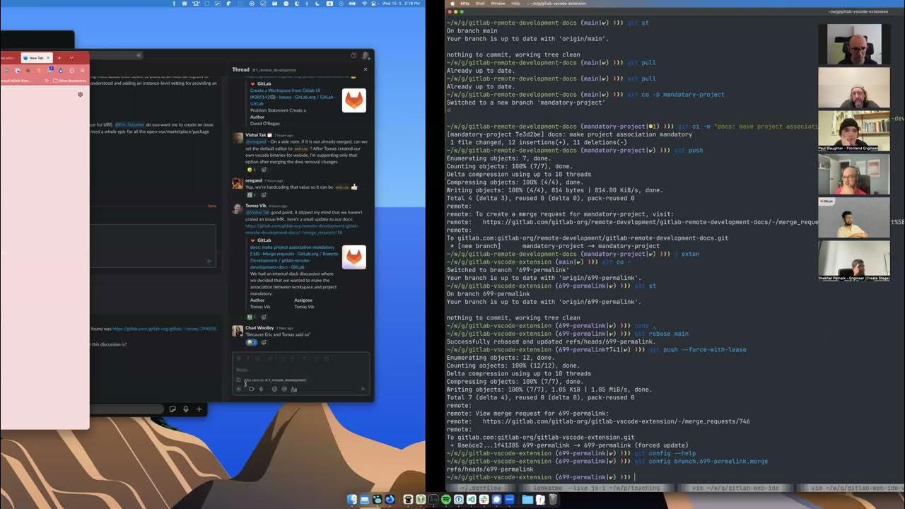Adding a feature to GitLab Workflow VS Code Extension - Session 2 - YouTube