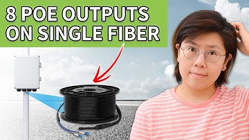 Install Multiple IP Devices with Fiber PoE Switch