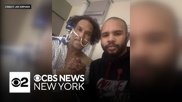 Subway fire victim reunited with family