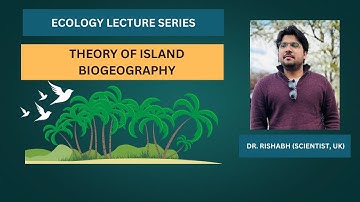 Theory of Island Biogeography in less than 15 min #csirnet #lifescience