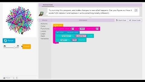 code.org | accelerated course | final game||stage 19, artist 5